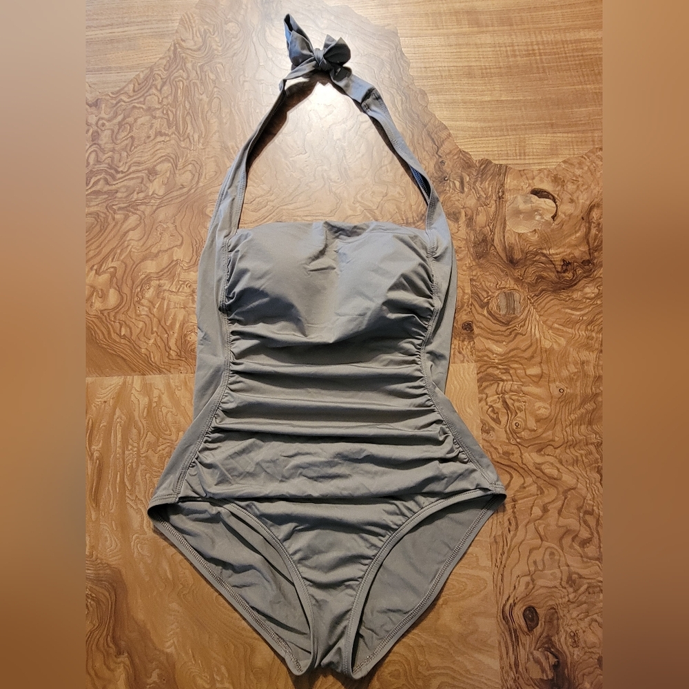 Tommy Bahama Tan One Piece Swimsuit
